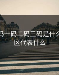 无人区码一码二码三码是什么，无人区代表什么